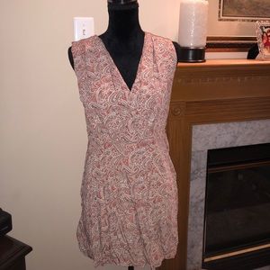 Jcrew paisley wrap dress